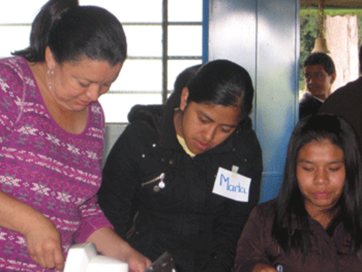 Eli prepares with some of t photo Eli prepares with some of t Revolutionizing Guatemala