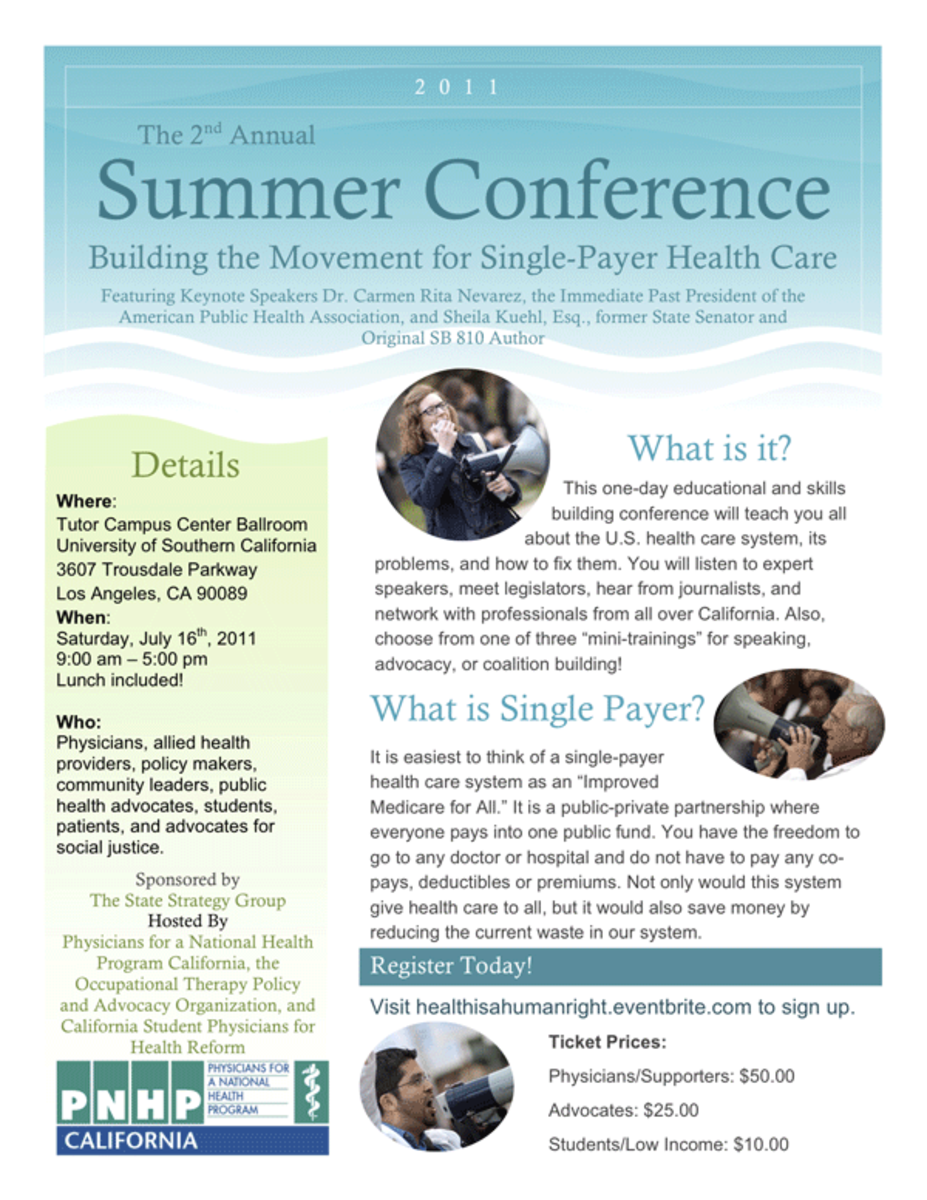 SummerConferenceFLYER-600 single-payer conference