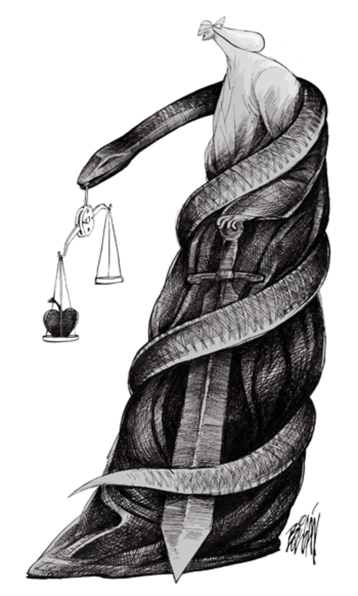 Corrupt justice: what happens when judges bias taints a 