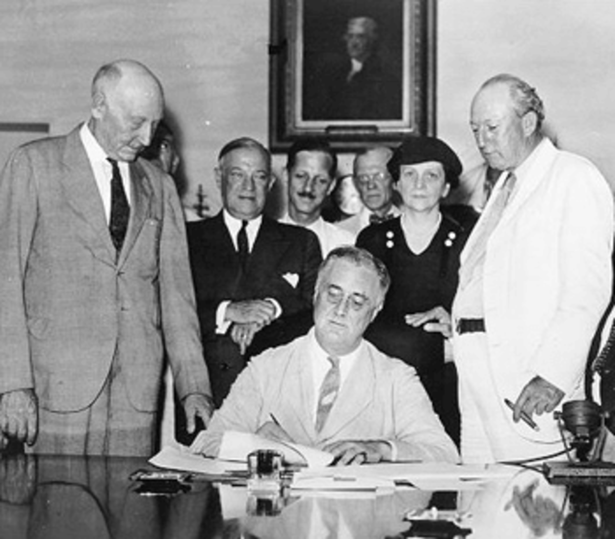 FDR SSA photo FDR SSA Retirement: Sitting on a One Legged Stool