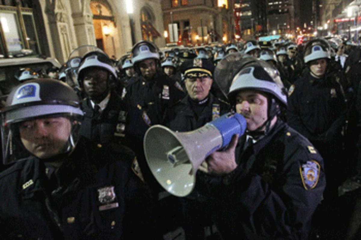 occupy police