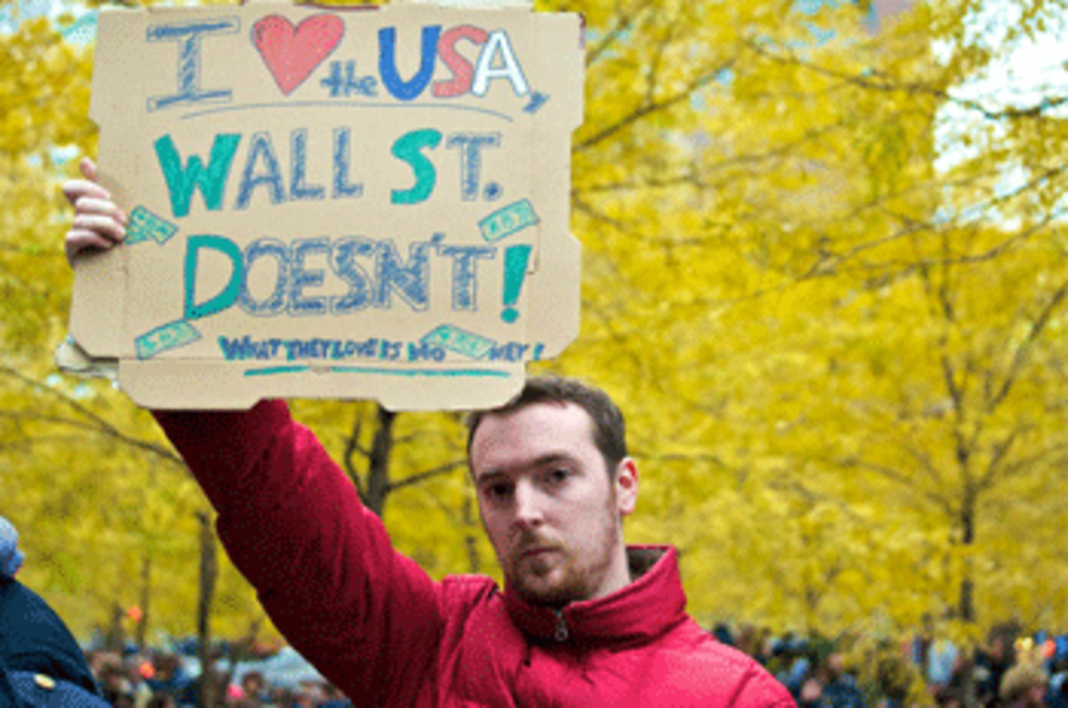 ows marika yellow Does OWS Claim to Have Authority Over the Occupy Movement?