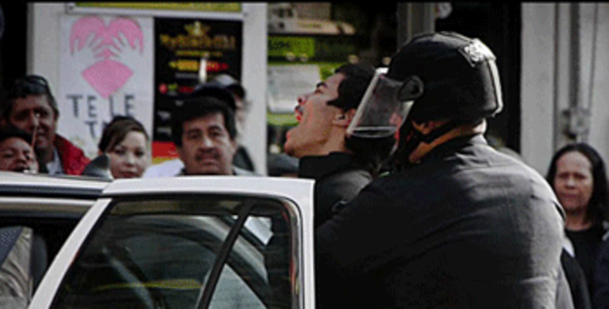 occupy arrest Occupy LA: A Salt Lick for Bullies