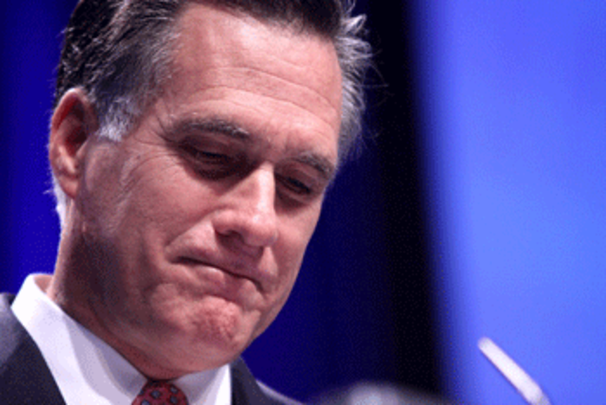 willard romney Mitt Romney’s Soliloquy  
