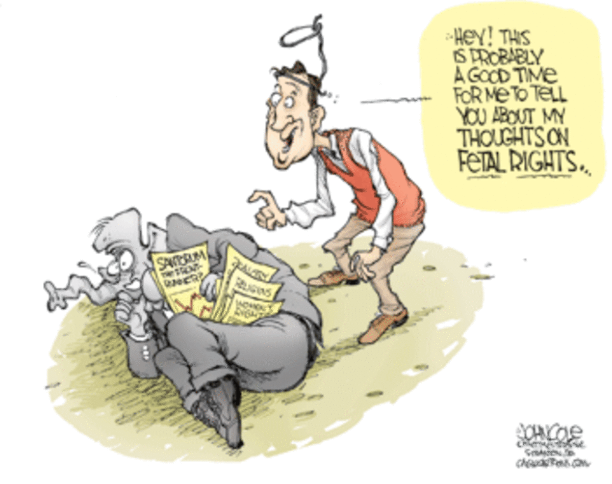 santorum fetal rights The Austerity of Hope