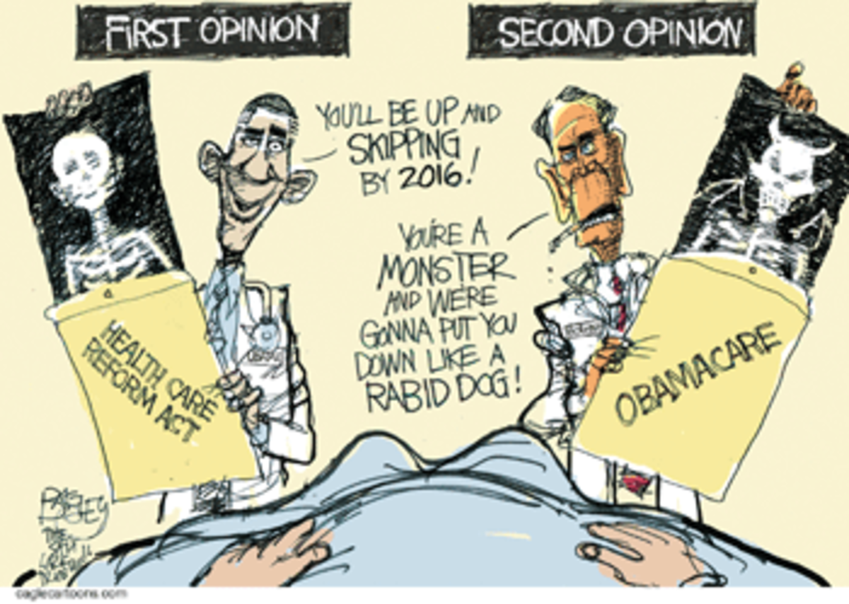 obamacare Free Riders: Why is Health Care Any Different from Food Stamps?