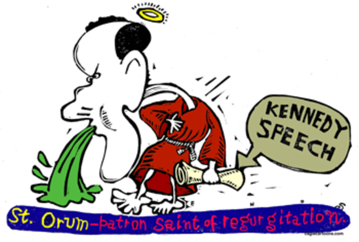 santorum reguritorum Santorum and Satan: Three Speeches
