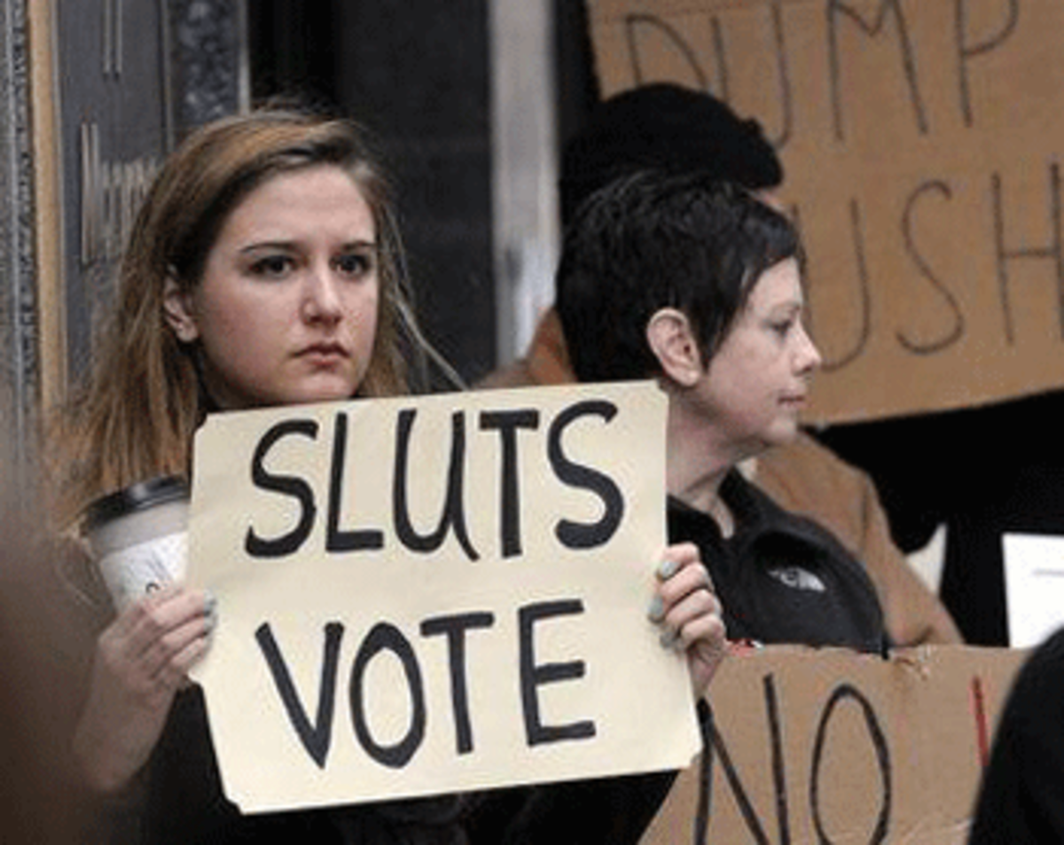 sluts vote
