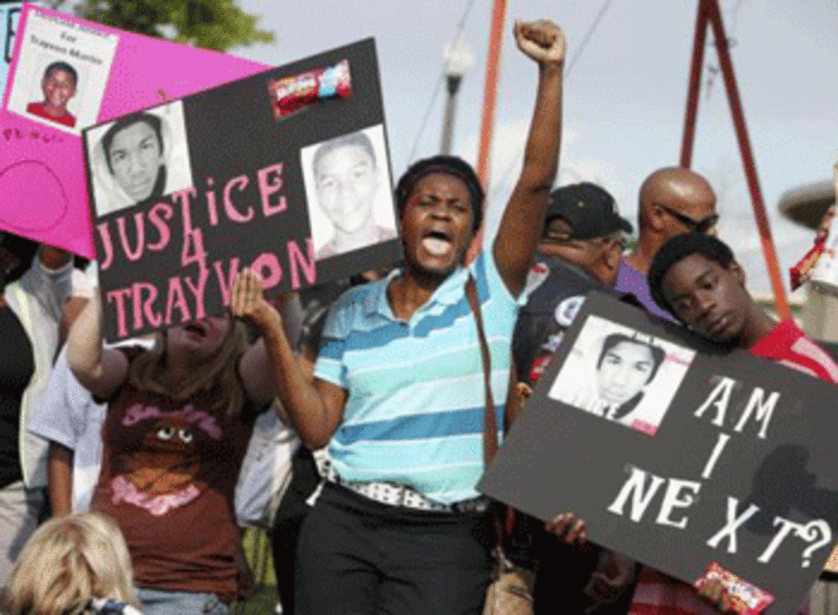 Trayvon Martin Rally Whites Mostly Missing at Trayvon Rallies