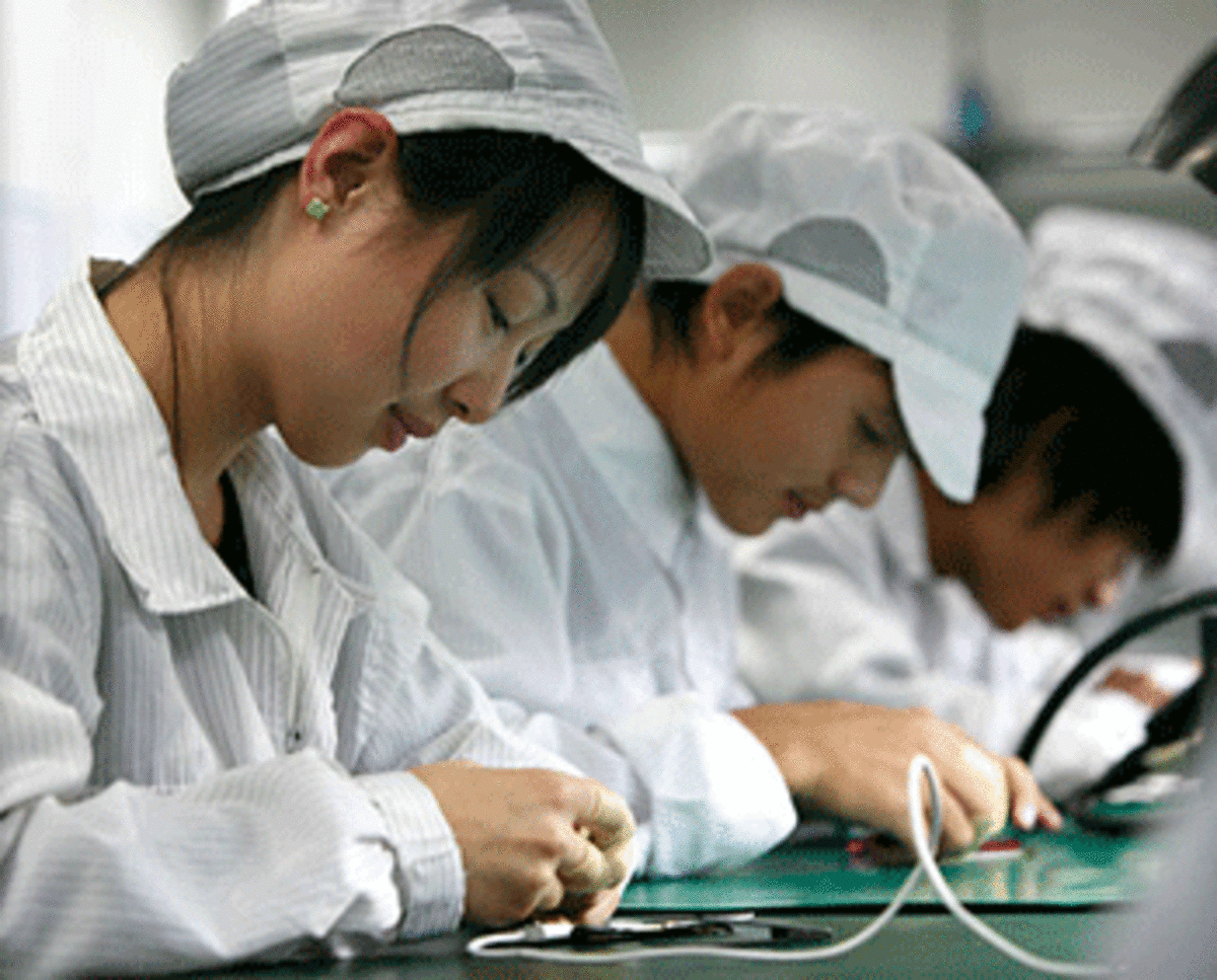 chinese foxconn workers Duped By the Freedom Ploy