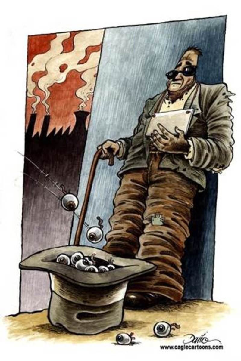 homeless man