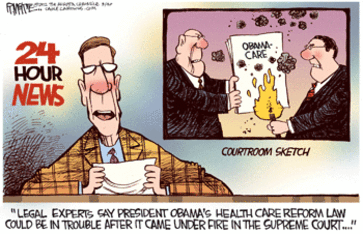 obamacare scotus Supreme Court on Trial