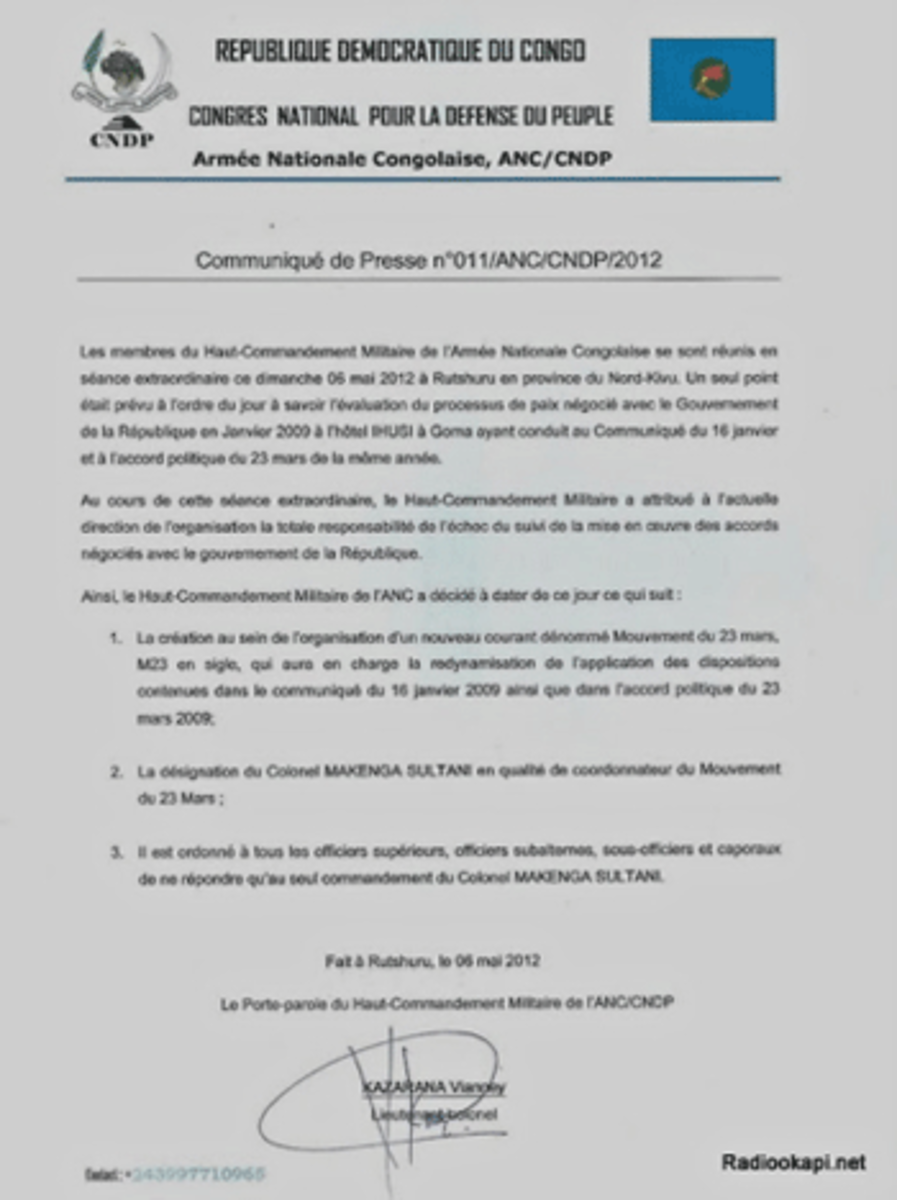 communique