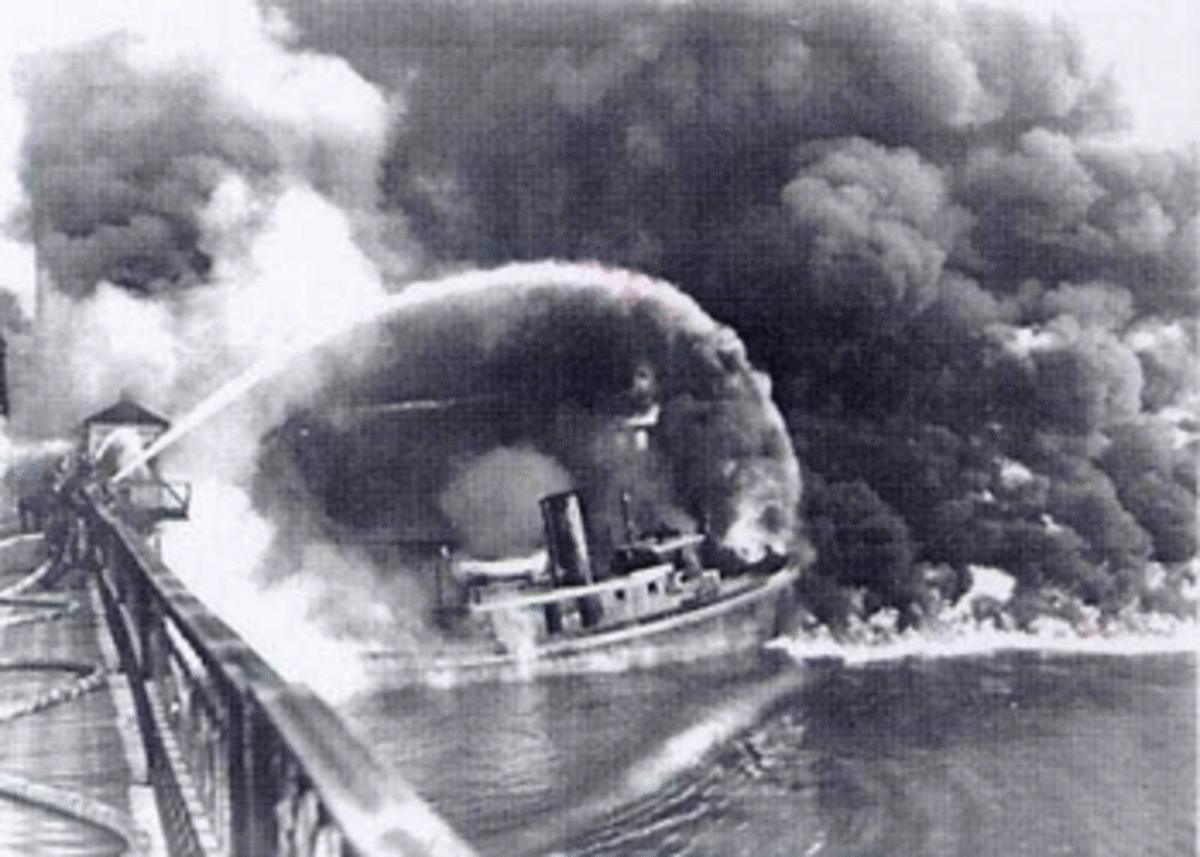 cuyahoga fire Like Burning Rivers, Tea Party Will Dump Problems on Public