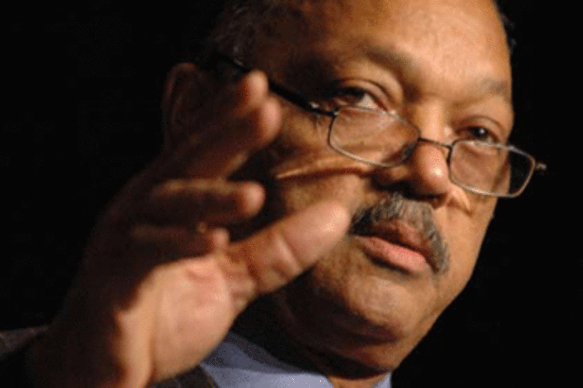 jesse jackson hand Has Jesse Jackson Become Irrelevant?