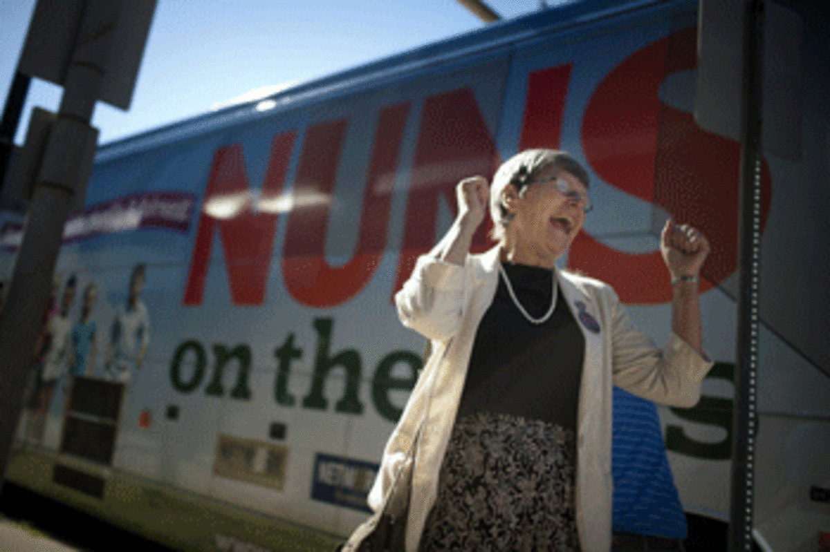 nuns bus photo nuns bus Nuns on the Bus
