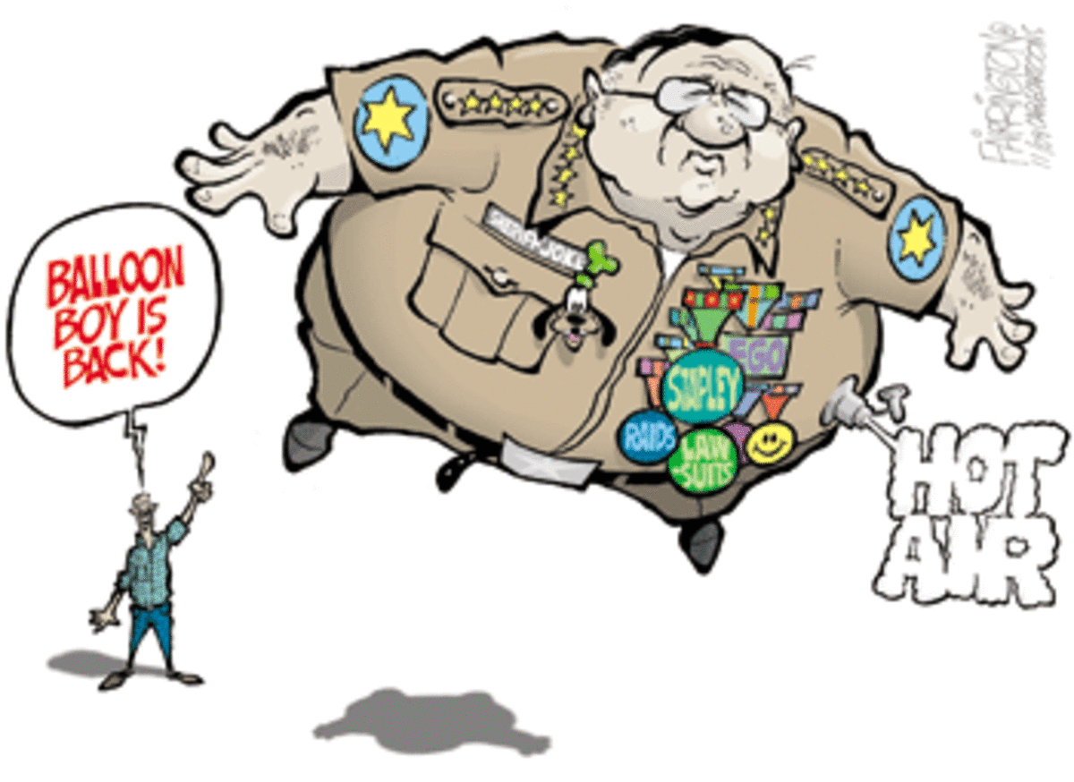 arpaio balloon Sheriff Joe Arpaio Faces Music on Racial Profiling