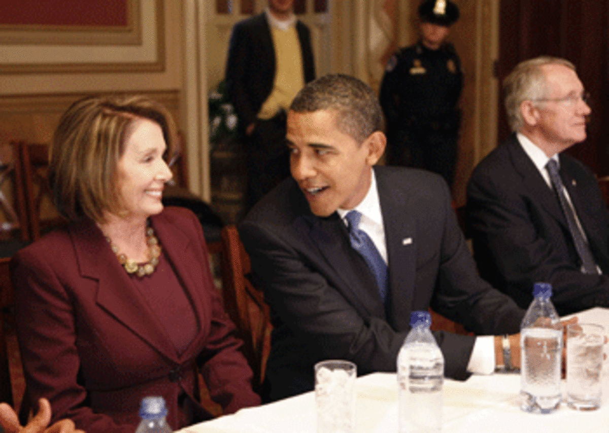 pelosi obama reid