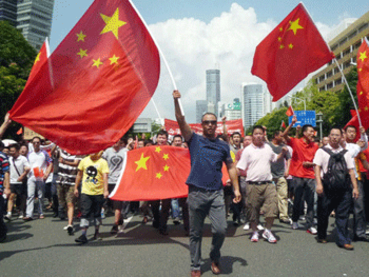 eastern sea protests Ignoring the Eastern Sea