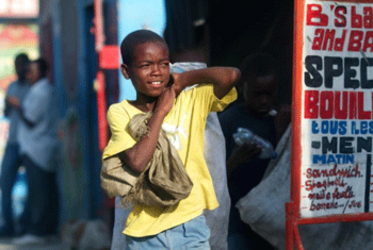 haitina boy US Control of Haiti, Other Little Republics Vote at UN Not New 