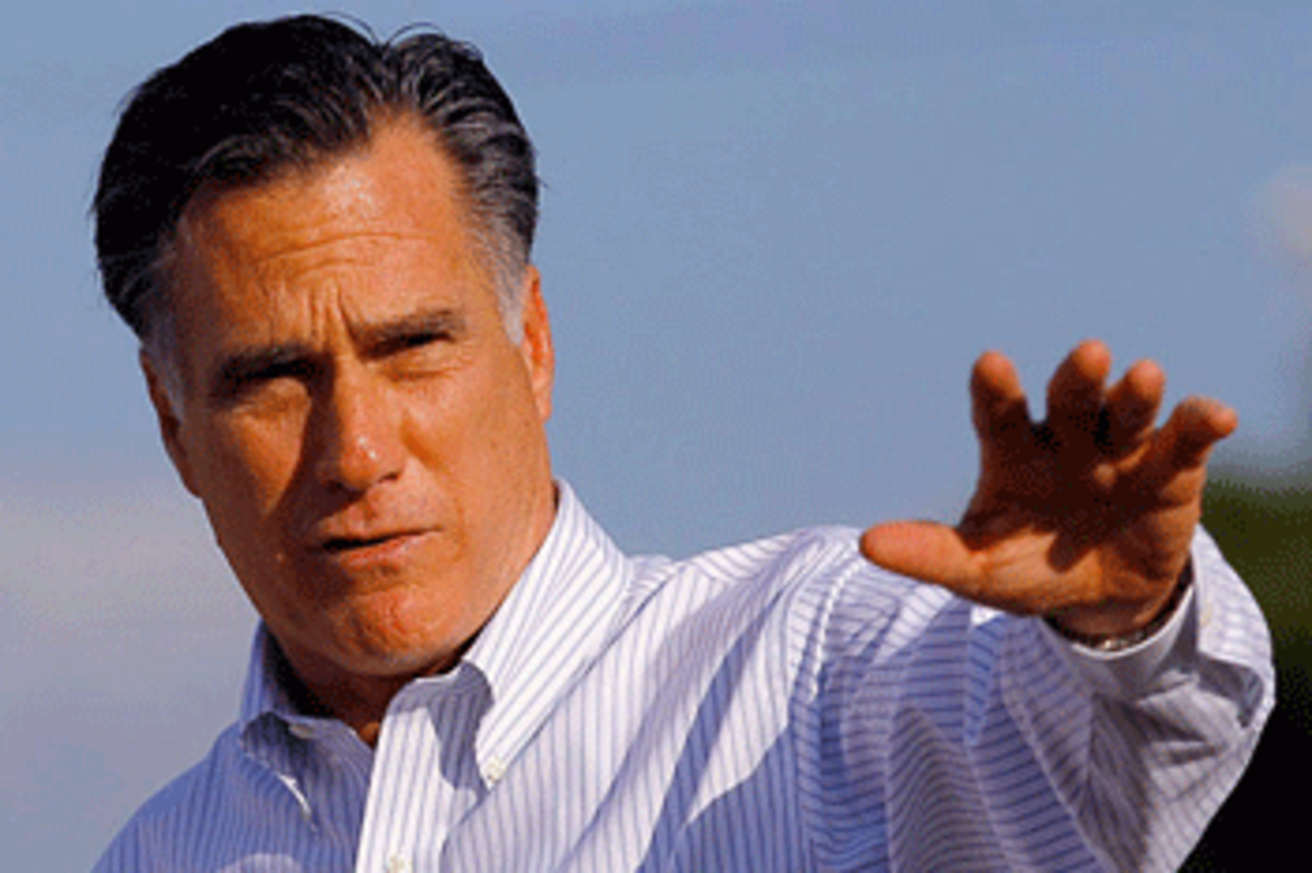 romney hand Romneys Gods Problem