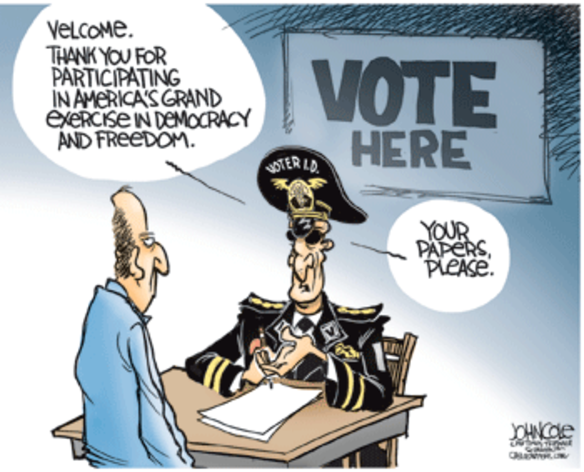 vote here GOP Wants Fewer People to Vote for Them
