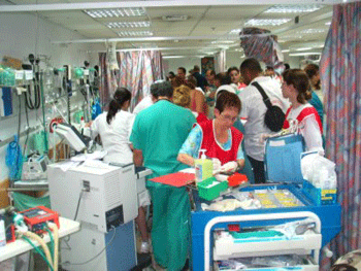 er crowded Romney: Get Thee to an Emergency Room