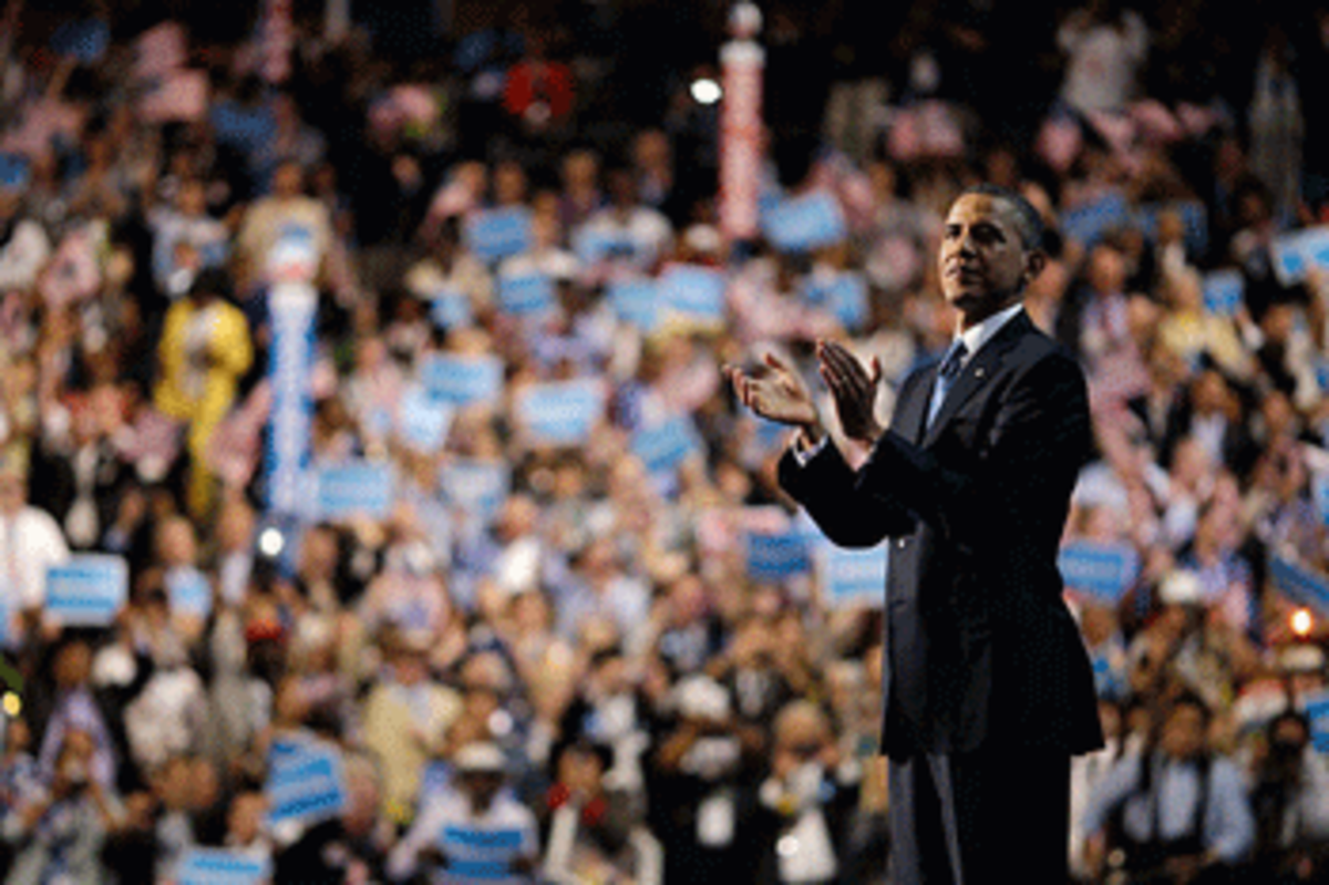 obama clapping Democrats Win Convention Messaging Game  