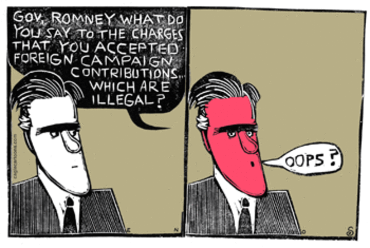 mitt oops Whodathunk It? Romney Lies Like Bush!