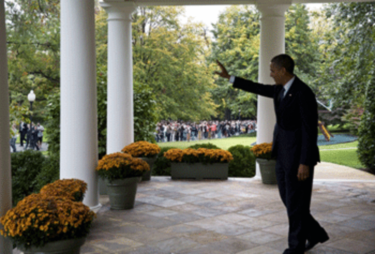 obama white house waving Republicans Mantra: When They Win, They Win; When They Lose,They Win