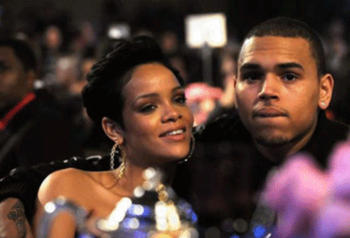 Rihanna and Chris Brown