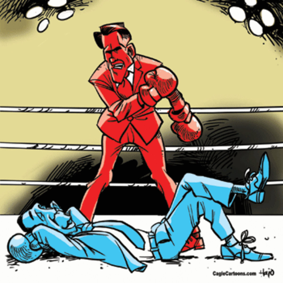 romney bully Patrician Bully vs. Presidential Geek