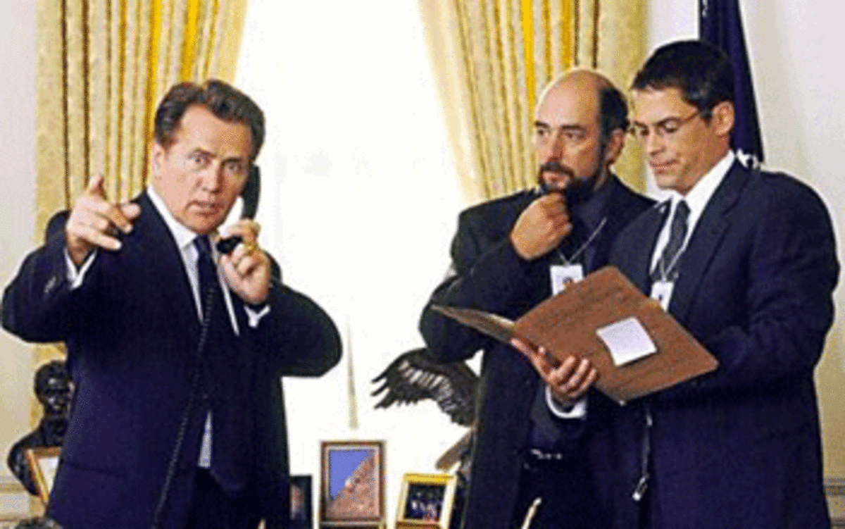 west wing trio The Day After the Debate