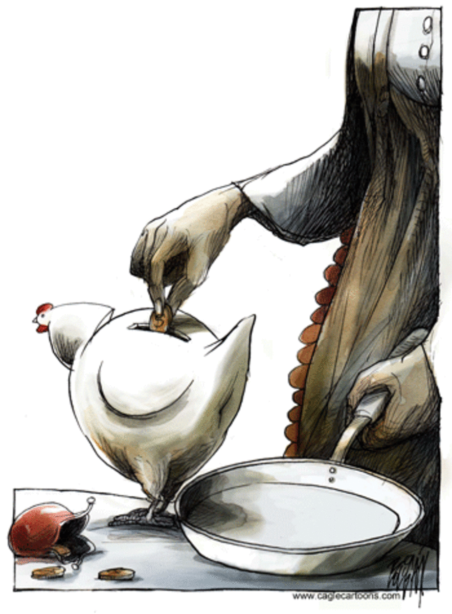 golden egg The Government “Debt” Flim Flam