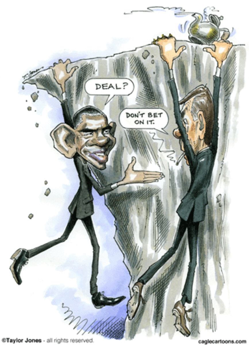 obama boehner deal President Obama: Aim High on Grand Bargain