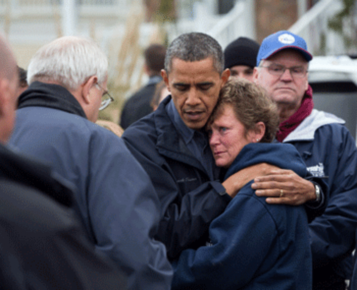 obama consoling photo obama consoling World Climate Change Gathering Awaits Obama Response