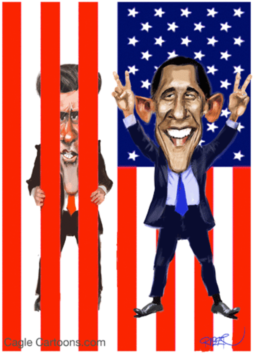 obama flag wins Obama Reelected! How?