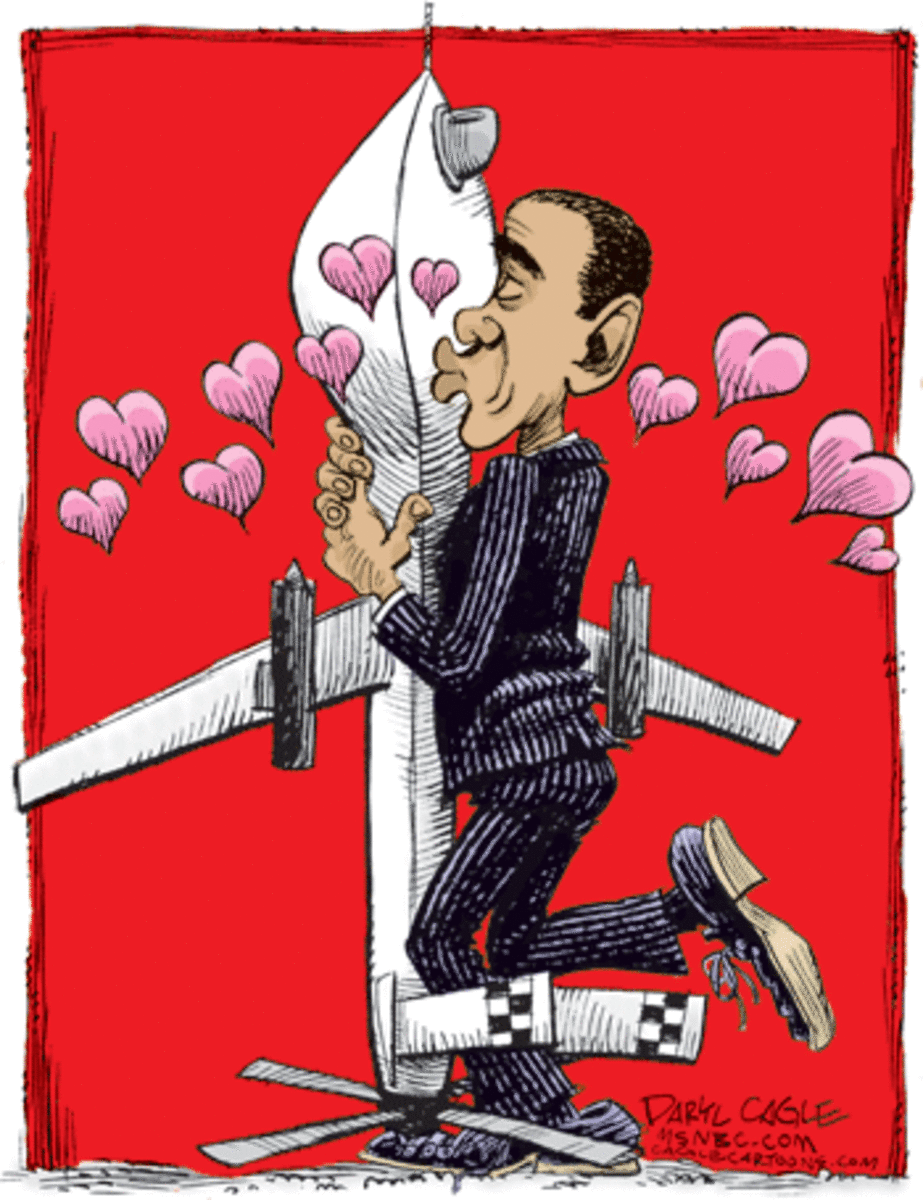 obama predator love Begun the Drone Wars Have