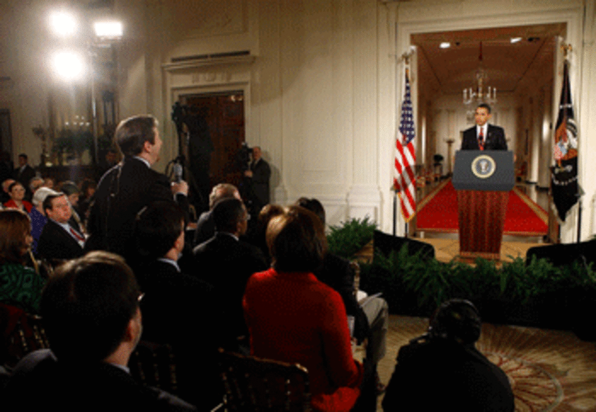 obama press conference Deflating Another Balloon: 2012 Candidate Coverage Balanced