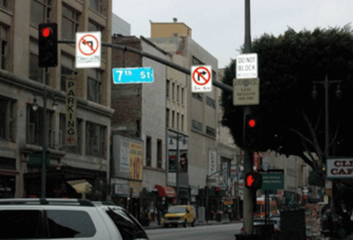 ticket trap 2 photo ticket trap 2 LAPD Loses Downtown Ticket Trap