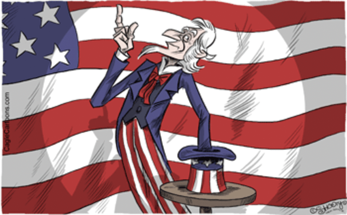 uncle sam picks Batting Third: In Support of Independent Political Parties