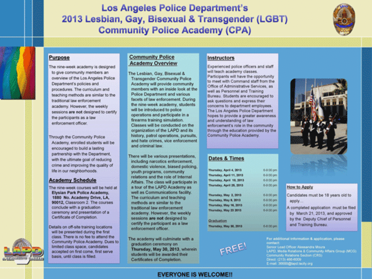 lapd lgbt