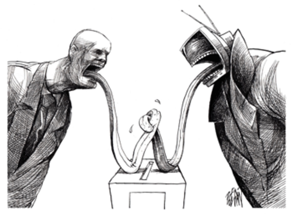 false equivlaency Left and Right: Not Opposite Equals