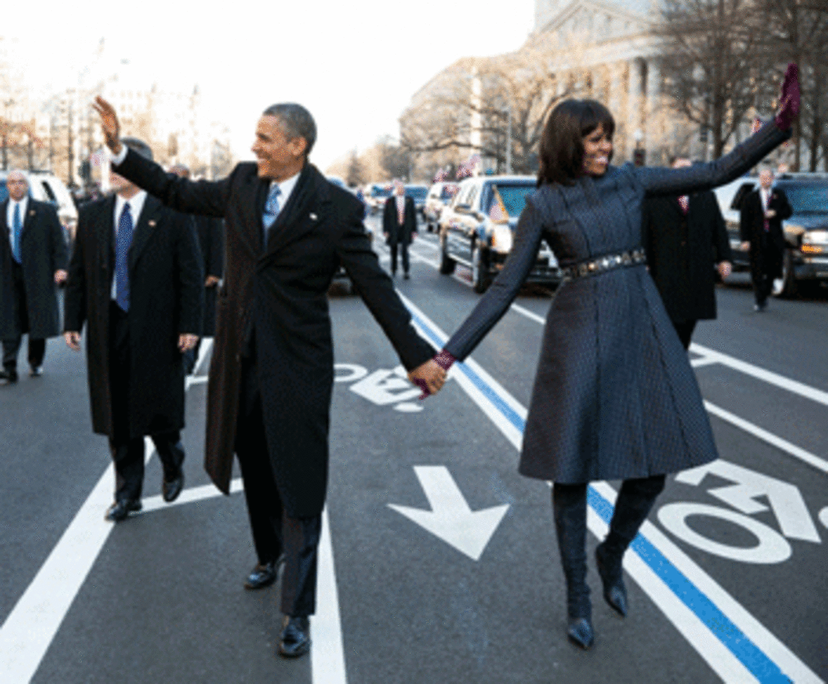 inaugral parade photo inaugral parade By Linking Selma with Stonewall, Does Obama Divide Black Community?