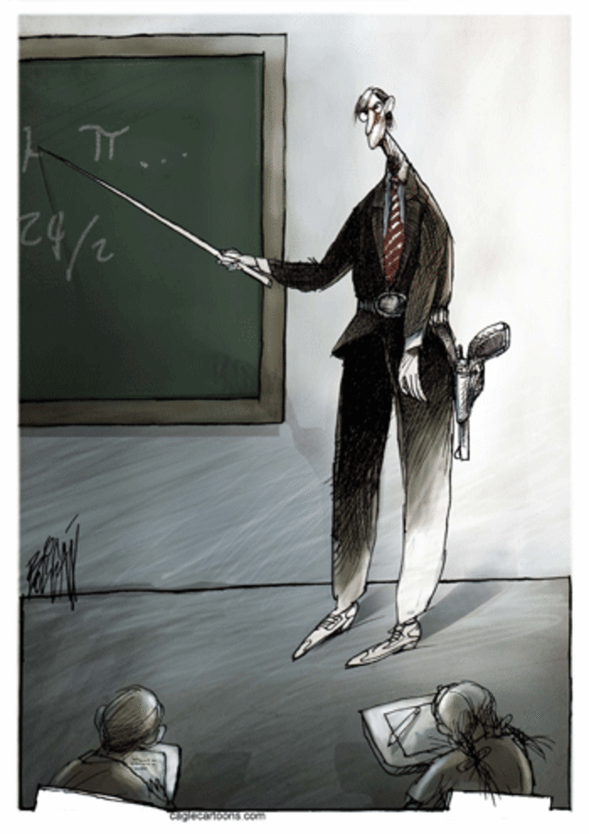 teacher with gun