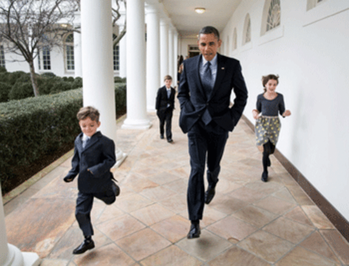 obama running photo obama running Showdown Fatigue