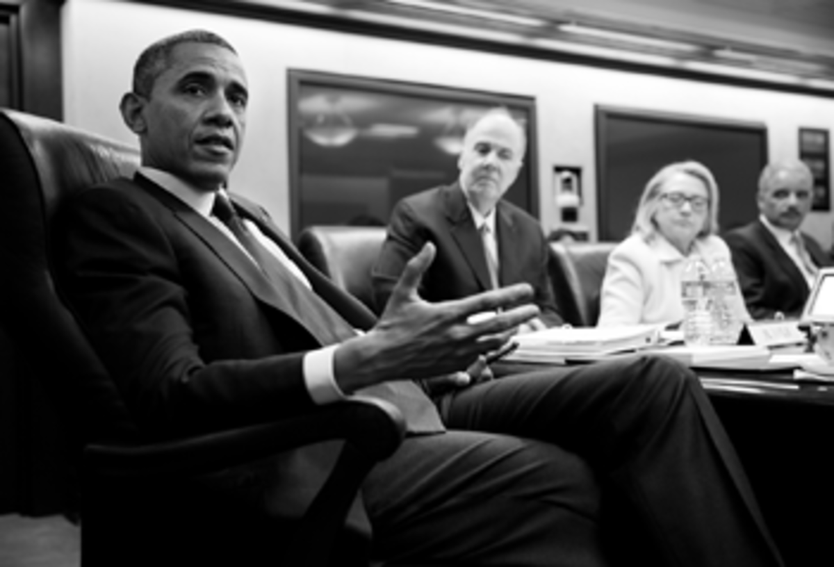 obama situation room photo obama situation room Republican Hatred for Obama Flames Anew