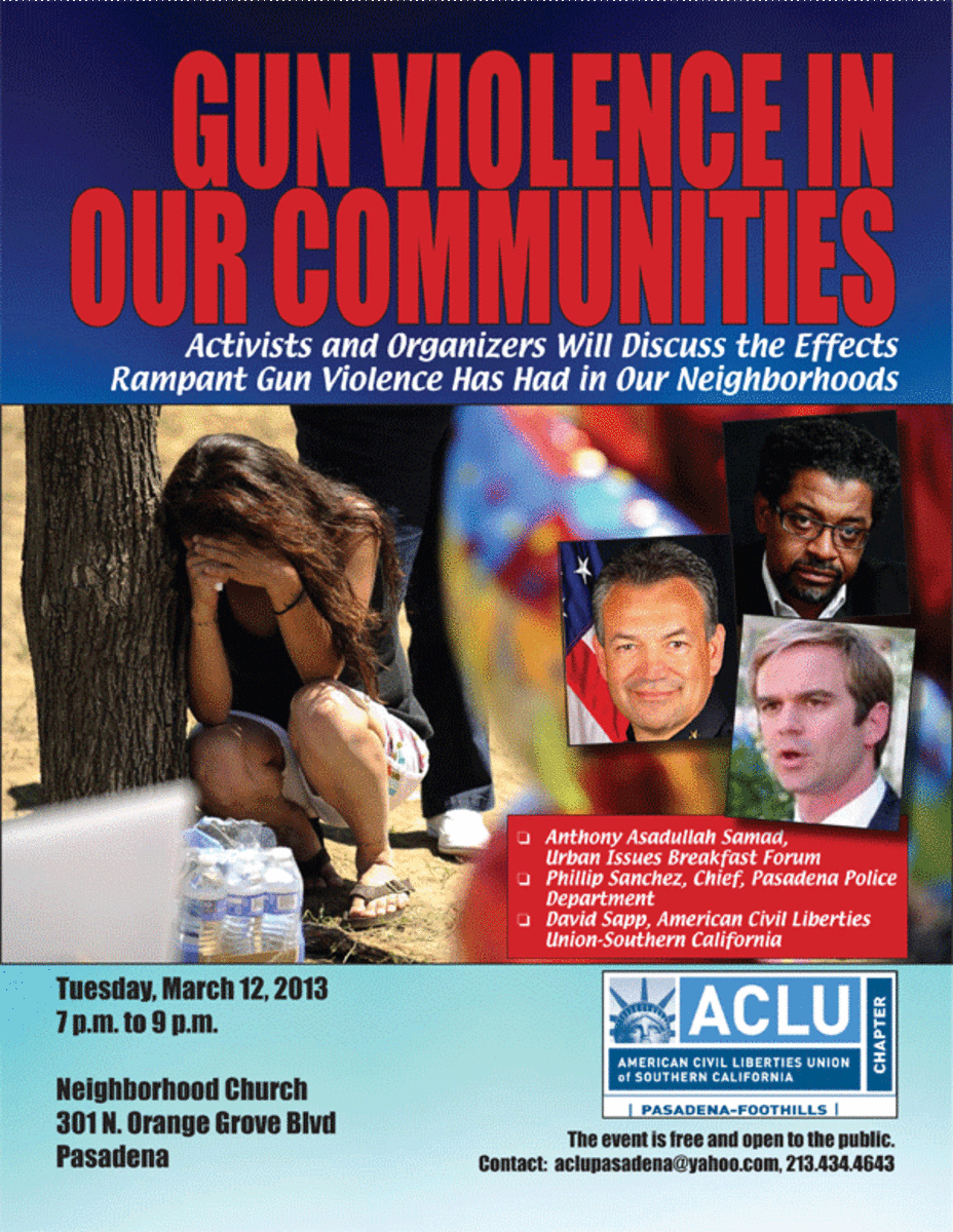 aclu gun violence panel