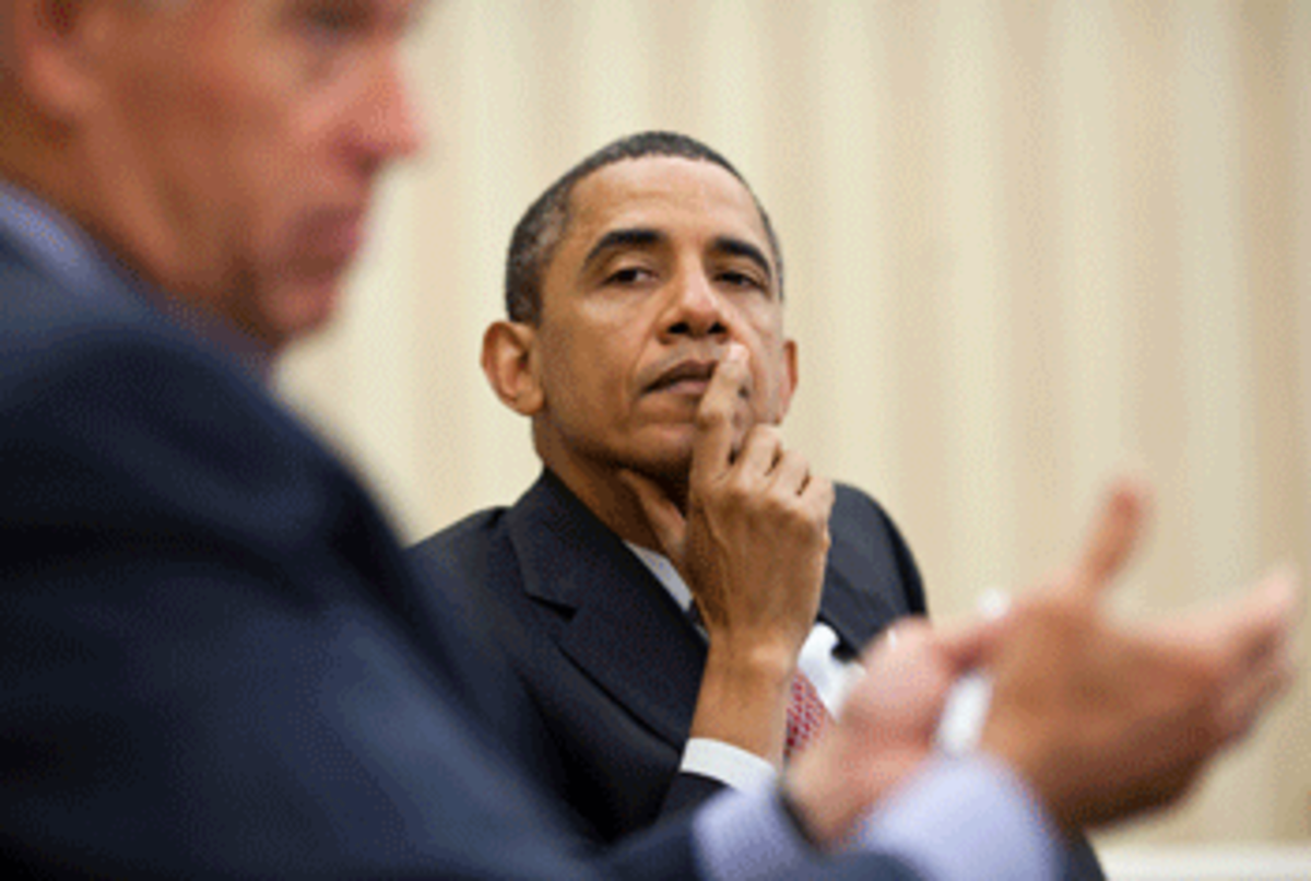 obama thinking