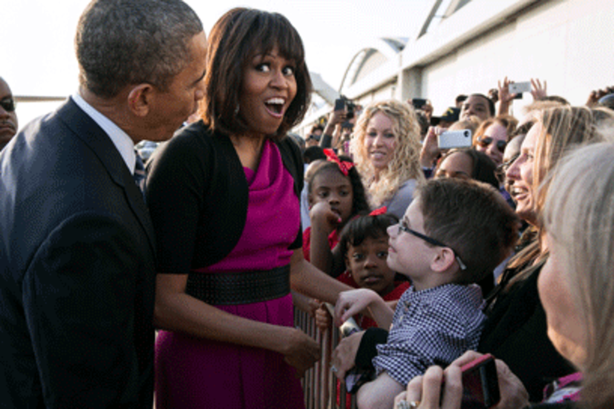 barack michelle kids